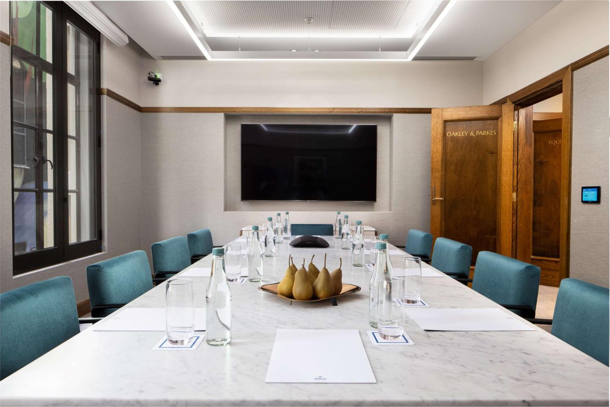 Hilton Melbourne Little Queen Street Exterior photo Meeting room at the hotel